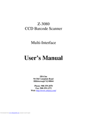 ZBA Z-3080 User Manual