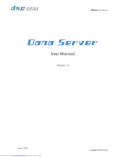 DSP4YOU AVB Outputs User Manual