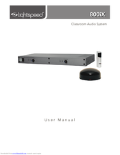 Lightspeed 800IX User Manual