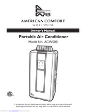 American Comfort Worldwide ACW500 Owner's Manual
