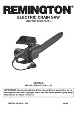 Remington RM1415U Owner's Manual
