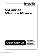 Intelix 4001 VCX User Manual