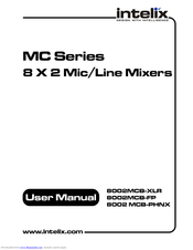 Intelix 8002MCB-XLR User Manual