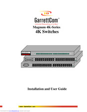 GarrettCom Magnum 4K220 Installation And User Manual
