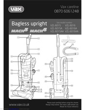 Vax Mach6 VZL-6016A Instruction Manual