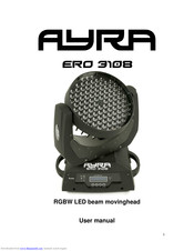 Ayra ERO 3108 User Manual