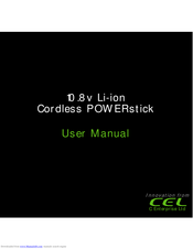 CEL 10.8v Li-ion User Manual
