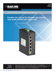 Black Box LB304A User Manual