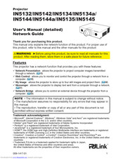 PJLink IN5145 Network Manual