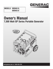 Generac Power Systems 005978-0 Owner's Manual