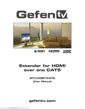 Gefen GTV-HDBT-CAT5 User Manual