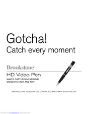 Brookstone Gotcha! User Manual