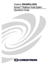 Crestron Sonnex SWAMP(I)-24X8 Operation Manual