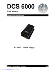 Danish Interpretation Systems PS 6000 User Manual