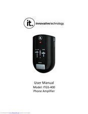 Innovative Technology ITGS2400 User Manual