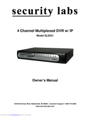 Security Labs SLD251 Owner's Manual