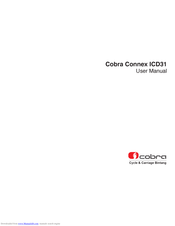 Cobra Connex ICD31 User Manual