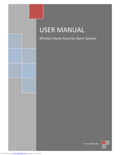YY-Electron Wireless Home Security Alarm System User Manual