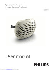 Philips SBM100 User Manual