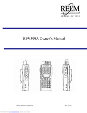 RELM RPV599A Owner's Manual