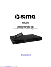 Sima VS-560 User Manual