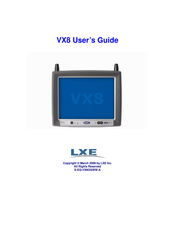 LXE vx8 karv User Manual