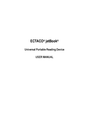 Ectaco jetBook User Manual