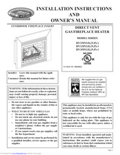 ECS DV25IN33LN-1 Installation Instructions And Owner's Manual
