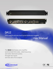 Masterclock DA12 User Manual