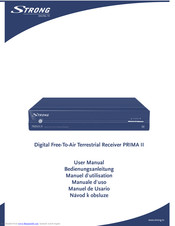Strong PRIMA II User Manual