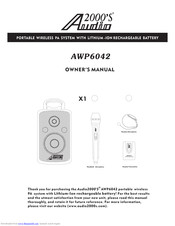 Audio 2000 AWP6042 Owner's Manual