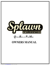 Splawn Amplification promod Owner's Manual