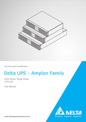 Delta Electronics GAIA Series User Manual