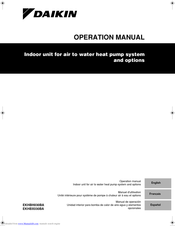 Daikin EKHBX030BA Operation Manual