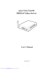 Alinking ALS-7111W User Manual