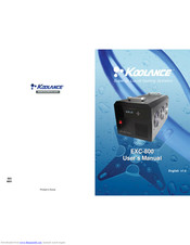 Koolance EXC-800 User Manual