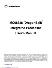 Motorola DragonBall MC68328 User Manual