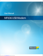 Telecom MF636 User Manual