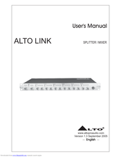 Alto ALTO LINK User Manual