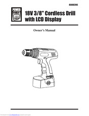 Power Fist 18v Ni-Cd 3/8 in. Cordless Drill Owner's Manual