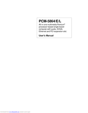 Advantech PCM-5864E User Manual