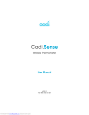 Cadi.Sense Wireless Thermometer User Manual