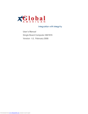 Global American 2807870 User Manual