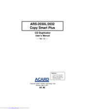 Acard ARS-2032 User Manual