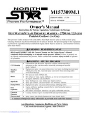 North Star M157309Y Owner's Manual