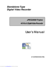 Omega Power Equipment JPEG2000 Triplex User Manual