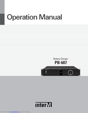 Inter-m PP-613 Operation Manual