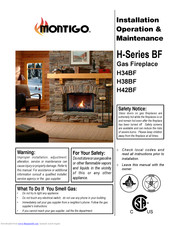 Montigo H34BF Installation & Operation Manual