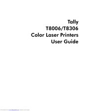 Tally T8306 User Manual