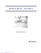 Avision NETDELIVER @V2100 User Manual